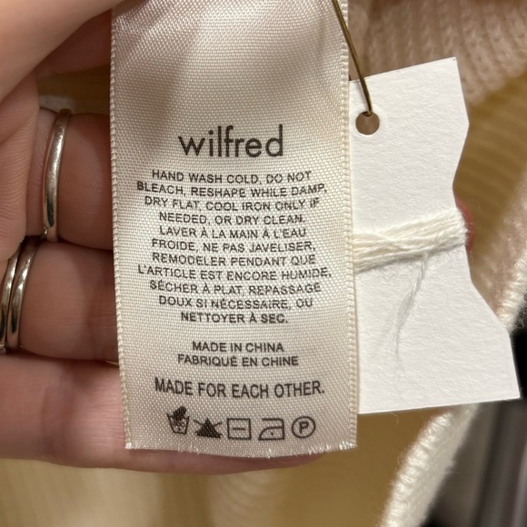 Aritzia Wilfred merino wool sweater - Picture 6 of 8